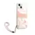 Torbica Guess Marble Strap za iPhone 13 6.1 roze (GUHCP13MKMABPI)