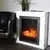 CLASSIC FIRE Lugano AJ56 Električni kamin 1800 W, LED
