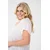 KAFFE CURVE Bluza KCAlia bela