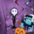 Viseče spirale Halloween pošasti, set 6 kosov
