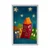 Plakat luna nad mestom - 40x60 black