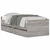 Vidaxl Posteljni okvir s predali siva sonoma 90x190 cm