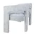 Livin Hill Oblazinjena klop, 124,5x75x56 cm, modra