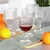 Northix Kozarci za vino, Steklo, 340 ml, Set 6 kosov