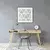 Decormat Podloga za stol Pattern in triangles 140x100 cm 2 cm