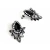 Uhani JEWELRY & WATCHES - Retro Boho - P27_black
