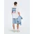 Only & Sons Majica ONSFRED NADAL modra/roza/črna/bela
