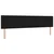 vidaXL Postelja boxspring z vzmetnico Črna 200 x 200 cm Blago