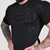 GymBeam Static Seamless T-shirt Black