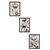 Wallity Uramljena slika Huhu478S, 50x70 cm , 3 dela