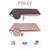 Aberto Design Jastuk za pse Polly Dog, 50 x 70 cm, Rozi