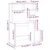 Radni stol s policama boja drva 100x45x140 cm konstruirano drvo