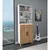 Hanah Home polica za knjige Oras, 65 cm, atlantski bor / bela