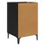 Noćni ormar Crni hrast 40 x 40.5 x 66 cm Konstruirano drvo