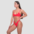 GymBeam Women‘s Bikini Top HAWAII Red