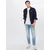 JACK & JONES Kavbojke, modra
