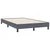 Vidaxl Box Spring postelja brez vzmetnico Temno siva 120x220 cm Žamet