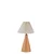 Opviq Stona lampa Juno, Bež-bela