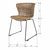 Komplet 2 stolov WOOOD Wings Nature