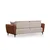 Atelier del Sofa Trosed na razvlačenje Aren 85x85x215cm Bež-Cimet
