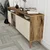 Hanah Home Konzolni sto Milan, 180x78x35 cm, Orah