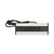 Pohištvena vtičnica z USB polnilcem in kablom 1,8 m, 3x2P+Z, 2xUSB
