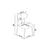 HANAH HOME Set stolica (6 komada) Vina Black Gold