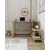 Hanah Home Radni sto, 125x75x65cm, Bež
