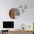 Wallity Zidna dekoracija Tree And Birds 2, Crna