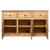 Komoda od masivne borovine 135 x 40 x 80 cm asortiman Panama
