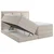 MID.YOU POSTELJA BOXSPRING 180 cm x 220 cm , les, tekstil, leseni material naravne barve