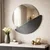HANAH HOME Ogledalo Crescent Fume