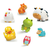 Munchkin Bath Farm Bath Squirts igrača za v vodo 9 m+ 8 kos
