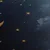 Slika speča luna med zvezdami - 30x20