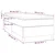 Vidaxl Box spring postelja z vzmetnico temno siv 90x190 cm žamet