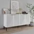 Hanah Home Konzolni sto Lurea, 150x75x36 cm, Beli