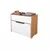 Hanah Home Polica za knjige, 70x55x35cm, Bela