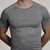 COMPRESS Majica kratkih rukava Seamless, Siva