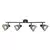 Rabalux Plafonska spot lampa Farelia, 4xE14, Siva