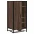 Stalak za cipele boja hrasta 48x38x97,5 cm konstruirano drvo