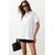 Trendyol Milla Ženska majica TWOSS24TS00183, Bela