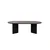 Hanah Home Klub sto Sable, 119x40x60cm, Crni