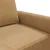 Dvosjed smeđi 120 cm baršunasti