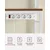 Songmics Kuhinjska polica 40x80x170 cm rjava