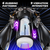 SuperLove Sci-Fi Rubbing & Heating & Vibrating Masturbator Black