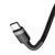 Polnilni in podatkovni kabel USB-C v USB-C Baseus KLF s PD in QC 60W - 1m - črno-siv