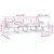 Set vanjskih sofa s jastukom 5 pcs Prirodna i crna