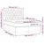 Vidaxl Box spring postelja z vzmetnico taupe 140x200 cm blago