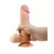 Dildo Sliding skin, 20.5cm, Boja kože