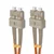 Qoltec SC/UPC optični patchcord - SC/UPC | Večmodni | 50/125 | OM2 | Duplex | 3 m